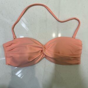 Forever 21 Coral Bandeau Bikini Top